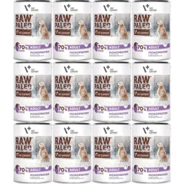 mokra-karma-dla-psow-vetexpert-raw-paleo-kaczka-adult-can-12x400g
