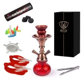 shisha-fajka-wodna-27cm-dwa-weze-super-zestaw