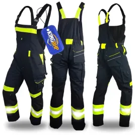 odblaskowe-spodnie-robocze-ogrodniczki-classic-vis-ostrzegawcze-odblaski
