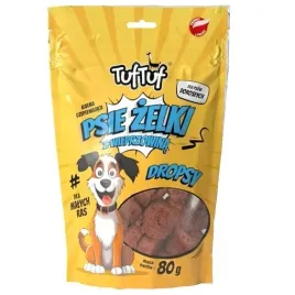 przysmak-dla-psa-tuf-tuf-psie-zelki-dropsy-wieprzowe-80g