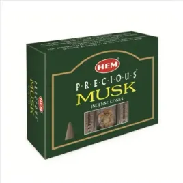 kadzidelka-stozkowe-hem-stozki-zapachowe-10-sztuk-precious-musk-pizmo