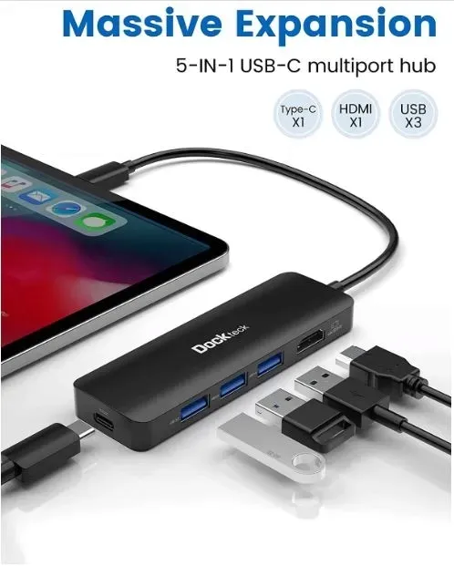 dockteck-usb-c-hub-hdmi-2xusb-2-0