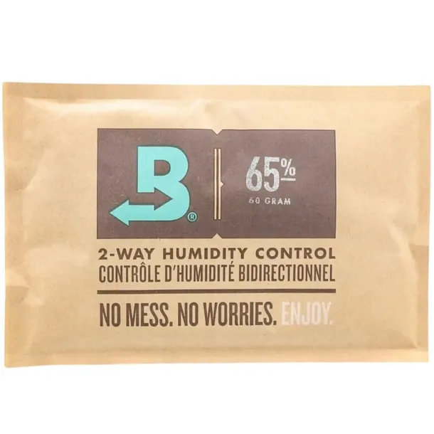 BOVEDA 60g 65% regulator wilgotności do suszu cbd nawilżacz saszetka
