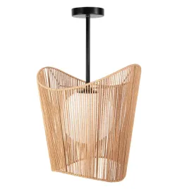 lampa-sufitowa-wiszaca-naturalna-boho-azurowa-biala-kula-sznurek-jutowy-e27