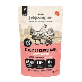 wiejska-zagroda-mokra-karma-dla-kota-kurczak-z-krewetkami-waleriana-100g