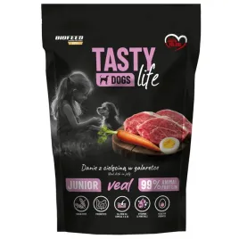 mokra-karma-dla-psa-biofeed-tasty-dog-life-junior-cielecina-90percent-500g