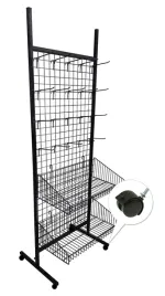 stojak-ekspozytor-70-cm-czarny-20-haczykow-krata-kosze-na-kolach