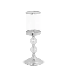 swiecznik-lampion-glamour-krysztaly-srebrny-h36