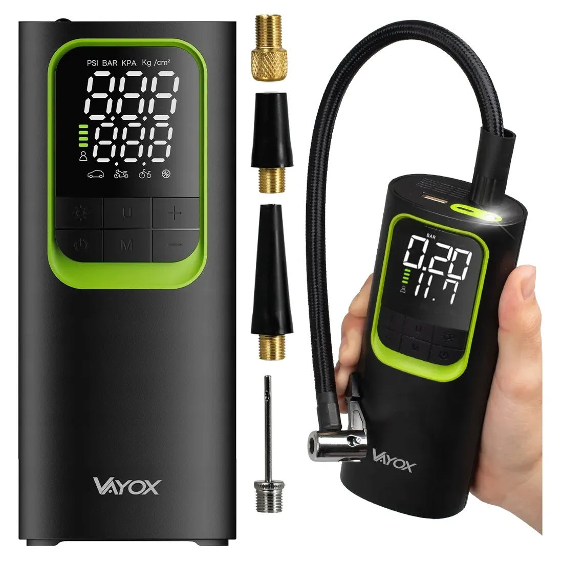 kompresor-samochodowy-elektryczny-pompka-rowerowa-8000mah-powerbank-vayox