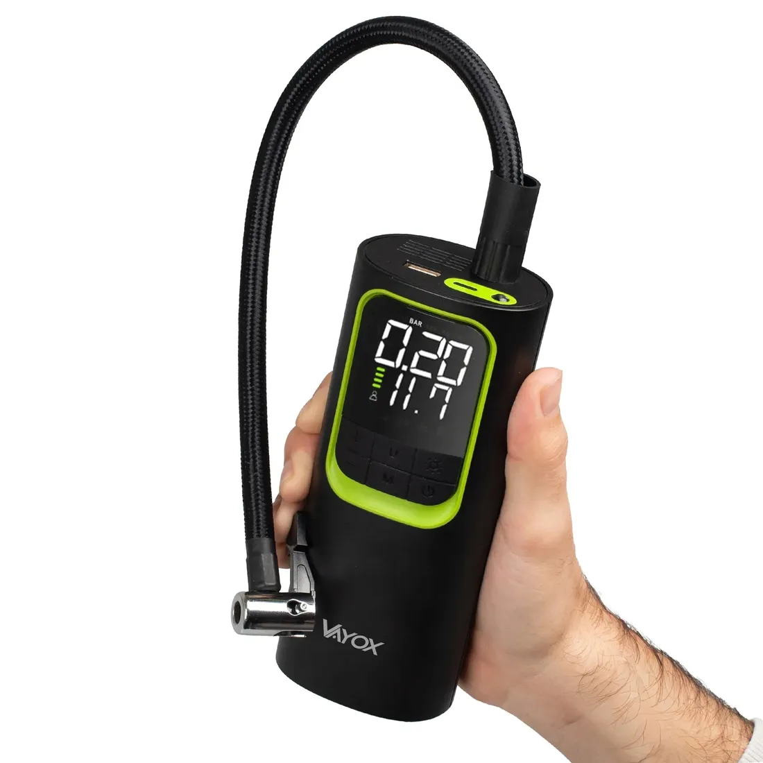 kompresor-samochodowy-elektryczny-pompka-rowerowa-8000mah-powerbank-vayox