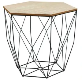 stolik-kawowy-kosz-metalowy-plaster-miodu-35-cm