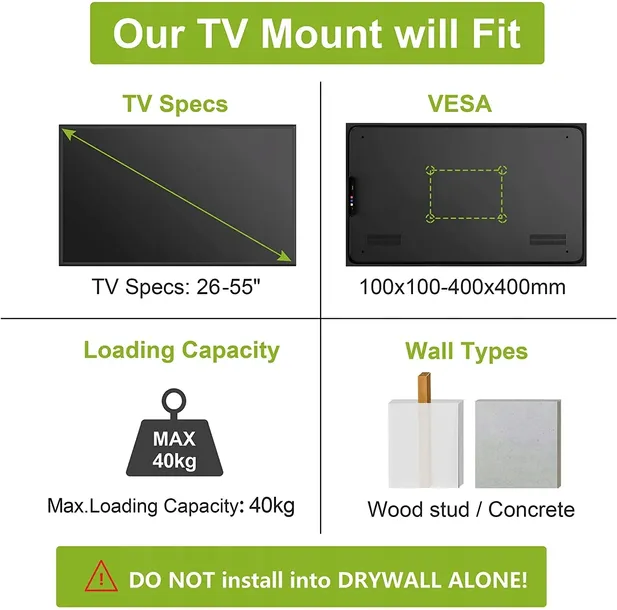 uchwyt-scienny-do-tv-usx-mount-xmm015-03-obrotowy-26-55-cali-do-40-kg-maksymalne-obciazenie-40-kg