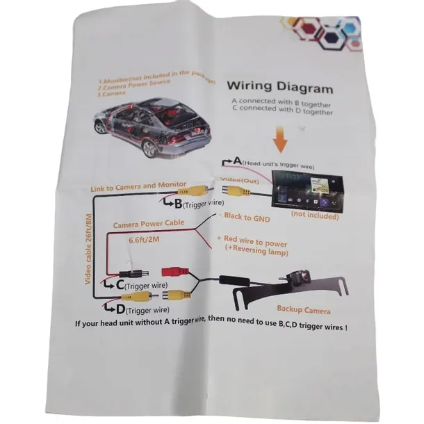 samochodowa-kamera-cofania-backup-camera-do-zabudowy-zestaw-montazowy-stan-opakowania-otwarte