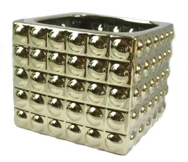 doniczka-ceramiczna-oslonka-3d-zlota-gold-h15