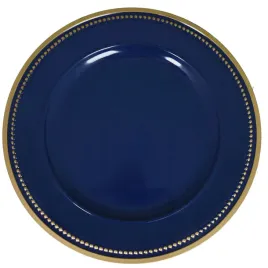 patera-talerz-podtalerz-granatowy-zloty-rant-33-cm