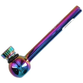 lufka-fajka-szklana-z-metalowym-cybuchem-i-sitkiem-do-palenia-rainbow-12-cm