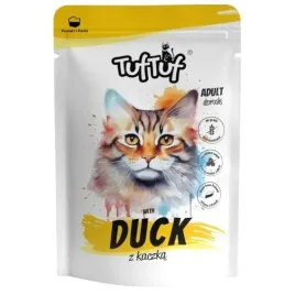 mokra-karma-dla-kota-tuf-tuf-saszetka-mielonka-z-kaczka-100g