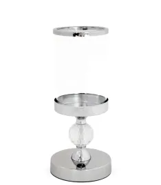 swiecznik-lampion-glamour-krysztaly-srebrny-h28