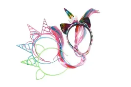 plastikowe-opaski-z-jednorozcem-unicorn-5szt