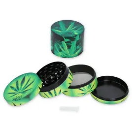 mlynek-do-ziol-tytoniu-cbd-grinder-5cm-4-czesciowy-liscie-mix