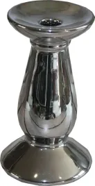 swiecznik-ceramiczny-srebrny-h18-18-cm