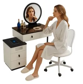 toaletka-kosmetyczna-lustro-led-oswietlenie-stolek-makijaz-biala-115x127cm