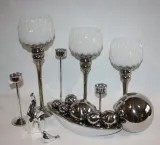 kula-dekoracyjna-polnix-srebrna-metalowa-chrom-ozdoba-do-salonu-15-cm-stan-nowy