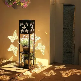 stojak-na-kwiaty-kwietnik-lampa-solarna-motyle