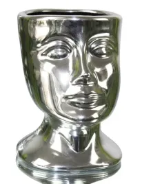 oslonka-doniczka-glowa-twarz-srebrna-h18-decodomi