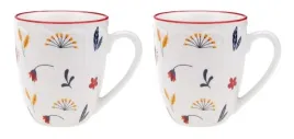 2x-kubek-porcelanowy-exotic-flower-360-ml-bialo-czerwony-kwiatki-wz-1