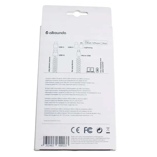 kabel-do-ladowania-usb-usb-c-micro-usb-lightning-vonmahlen-allroundo-iphone-stan-nowy-kolor-zielony