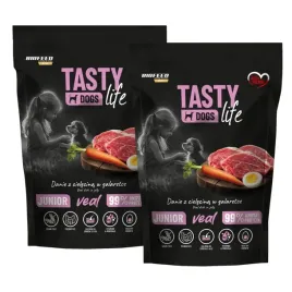 mokra-karma-dla-psa-biofeed-tasty-dog-life-junior-cielecina-90percent-2x500g
