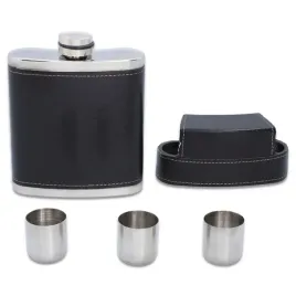 piersiowka-czarna-z-kieliszkami-w-etui-nierdzewna-stalowa-prezent-270ml