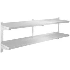 polka-wiszaca-metalowa-gastronomiczna-2-blaty-160-cm-przestawna-nierdzewna