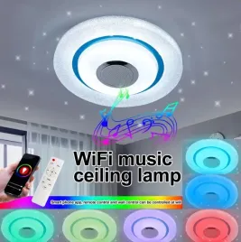 oswietlenie-sufitowe-led-z-glosnikiem-bluetooth-36-w