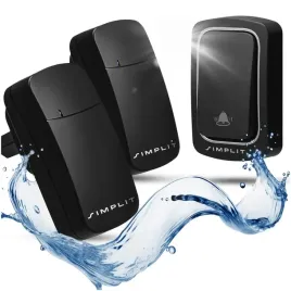 dzwonek-bezprzewodowy-do-drzwi-bezbateryjny-wodoodporny-qx-100-2x-nadajnik