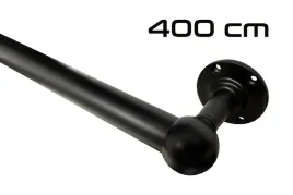 porecz-czarna-loft-400-cm-uchwyt-schody-balustrada