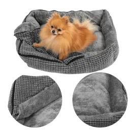 legowisko-dla-psa-kota-z-kocykiem-miekkie-przytulne-cieple-m-2w1-puppy-joy