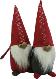 skrzat-krasnal-z-filcu-w-czerwonej-czapce-h43