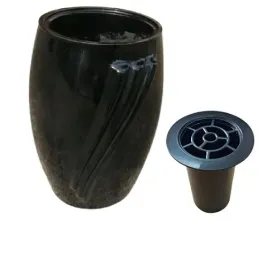 wazon-nagrobny-flakon-na-cmentarz-w2-czarny