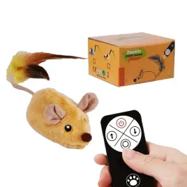 zabawka-dla-kota-zolta-ruchoma-mysz-sterowana-pilotem-zasilana-przez-usb