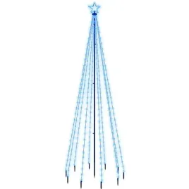 choinka-z-kolkiem-gruntowym-310-niebieskich-led-300-cm