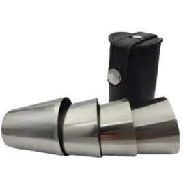 4-kieliszki-turystyczne-ze-stali-nierdzewnej-30ml-w-etui-z-ekoskory