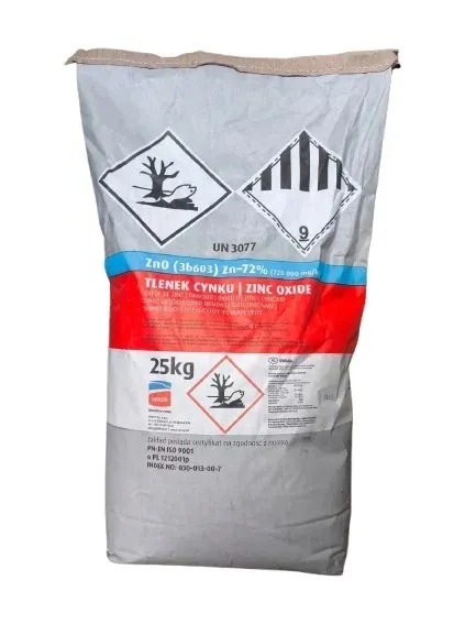Tlenek cynku 72% 25kg