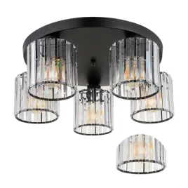 lampa-sufitowa-wiszaca-czarna-pieciopunktowa-krysztalowa-z-5-kloszami-e27
