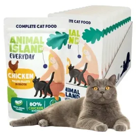 karma-mokra-dla-kota-animal-island-kurczak-w-filecie-dla-kotow12x85g