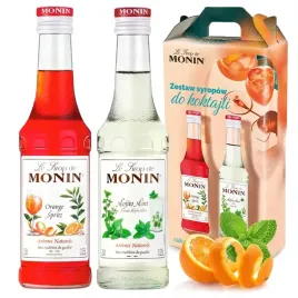 zestaw-syropow-do-drinkow-i-koktajli-monin-2x250ml-mojito-i-orange-spritz