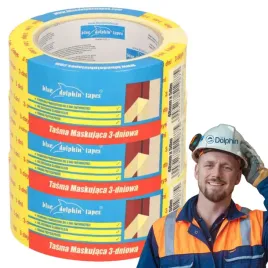 tasma-malarska-papierowa-blue-dolphin-maskujaca-3-dni-48mm-x-50m-3-sztuki