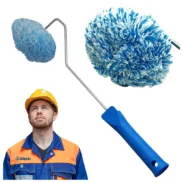 walek-katowy-z-uchwytem-blue-dolphin-bluewhite-doskonale-krycie-55-cm