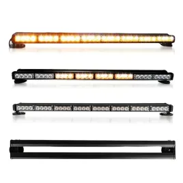 lampa-ostrzegawcza-kogut-na-magnes-belka-64-led-pomaranczowa-12v-stroboskop